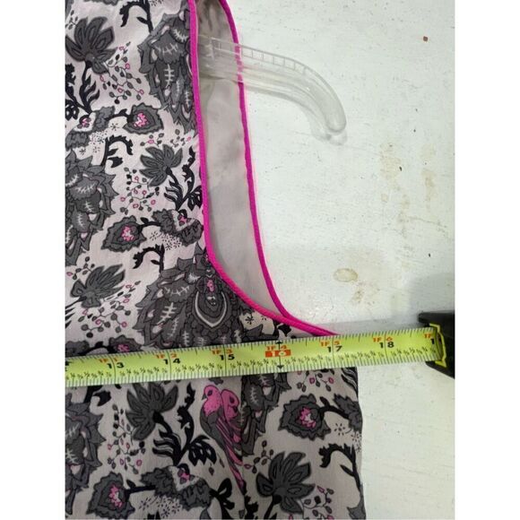 Rebecca Taylor Silk Bird Sleeves Mini Dress Size 2 - Picture 8 of 8